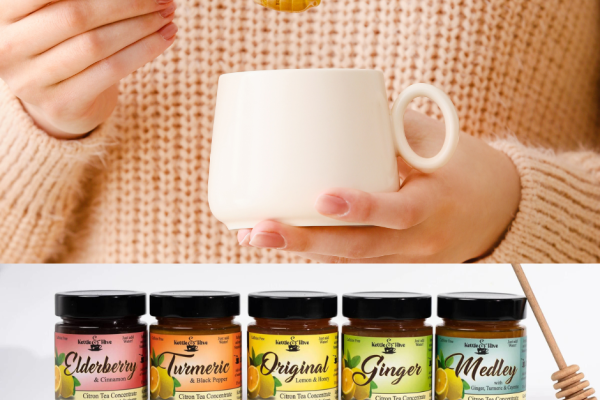Cozy Up with Victoria's Kettle & Hive Tea Concentrates