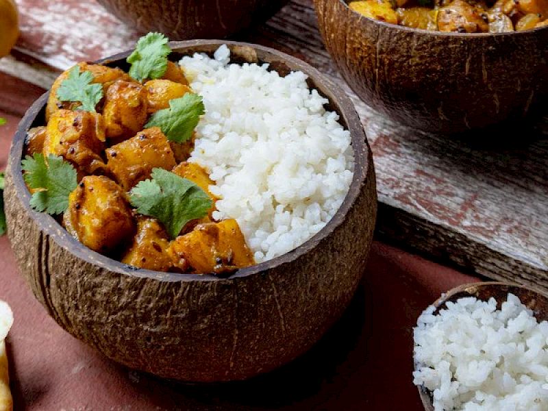 Cha's Creamy Parsnip Curry